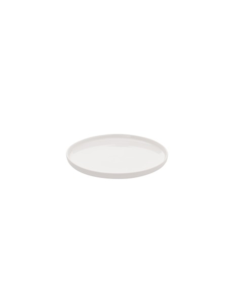 Plato llano redondo blanco porcelana reforzada Ø 15 cm Artic Accolade