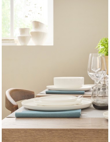 Plato llano redondo blanco porcelana reforzada Ø 15 cm Artic Accolade