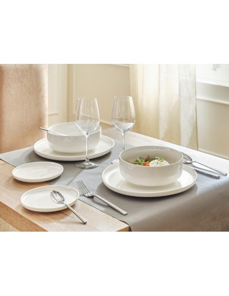 Plato llano redondo blanco porcelana reforzada Ø 15 cm Artic Accolade