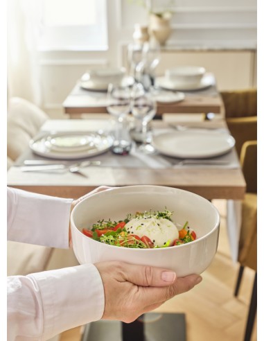 Bol redondo blanco porcelana reforzada Ø 18,5 cm Artic Accolade