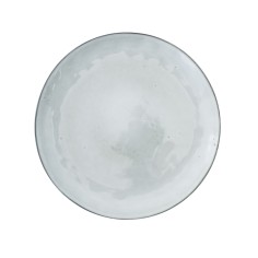 Plato llano redondo gris gres esmaltado Ø 24 cm Sky Pro.mundi