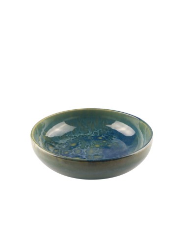Cuenco redondo azul de gres esmaltado Ø 16 cm Magic Accolade