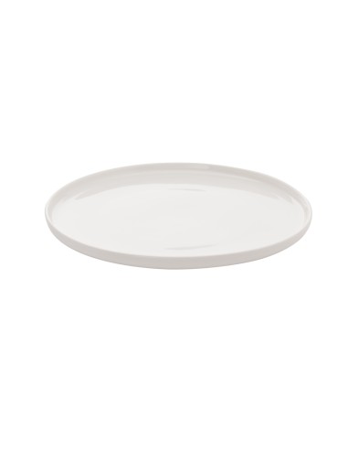 Plato llano redondo blanco porcelana reforzada Ø 28 cm Artic Accolade