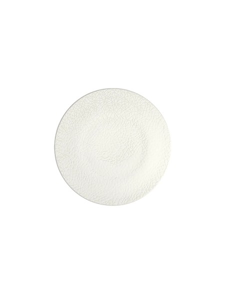 Plato Llano Redondo Porcelana Blanco 21 Cm Ilussion Porland