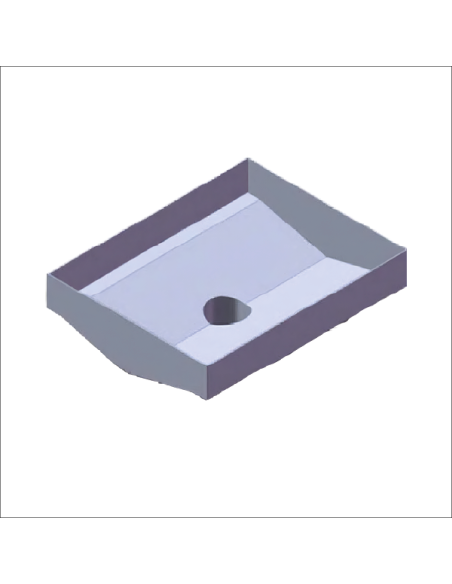 Canaleta Salida Vertical Directa 239×600 mm