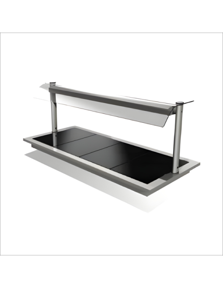 Expositor Caliente 4×1/1 Gn Counterline