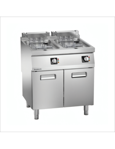 Freidora Eléctrica 2 Cubas 11+11 L Icon7000 Angelo Po