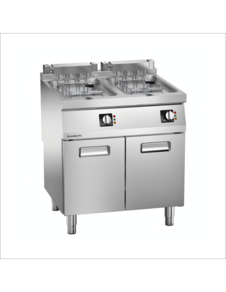 Freidora Eléctrica 2 Cubas 11+11 L Icon7000 Angelo Po