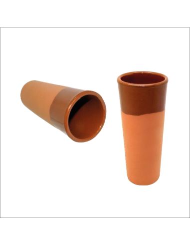 Padilla Vaso tubo barro 33 cl