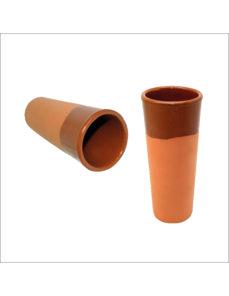 Padilla Vaso tubo barro 33 cl