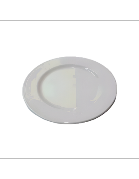 Jacobean blanco Plato pan 16