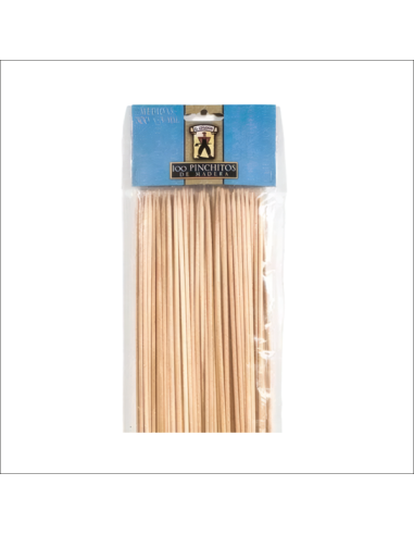 Bolsa 100 pinchos 100 mm “El Leñador”