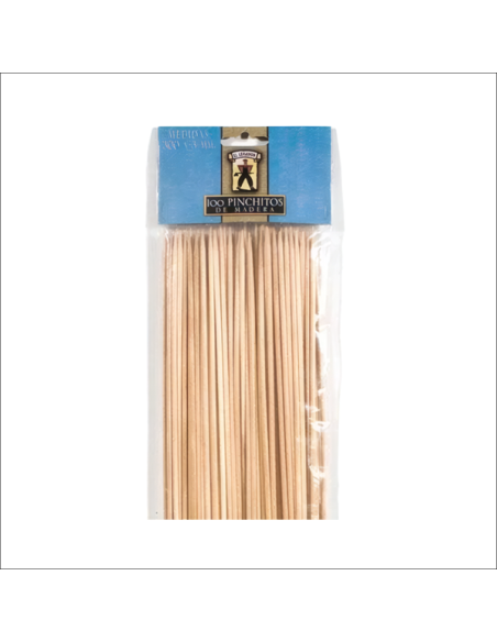 Bolsa 100 pinchos 100 mm “El Leñador”