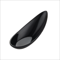 Kulsan Cucharita degustación 11×4 cm negro