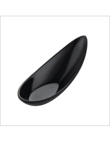 Kulsan Cucharita degustación 11×4 cm negro