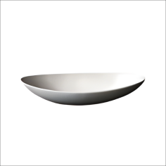 Moderne Fuente oval honda 28×14×6