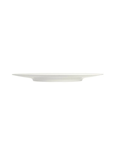 Plato Llano Redondo Porcelana Blanco 21 Cm Ilussion Porland