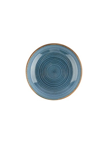 Plato Hondo Ovalado Porcelana Azul 20 Cm Hypnosis Azul Porland