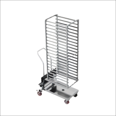 Roll-In Car Oven Rack Trolley FM2021 | Pilsa