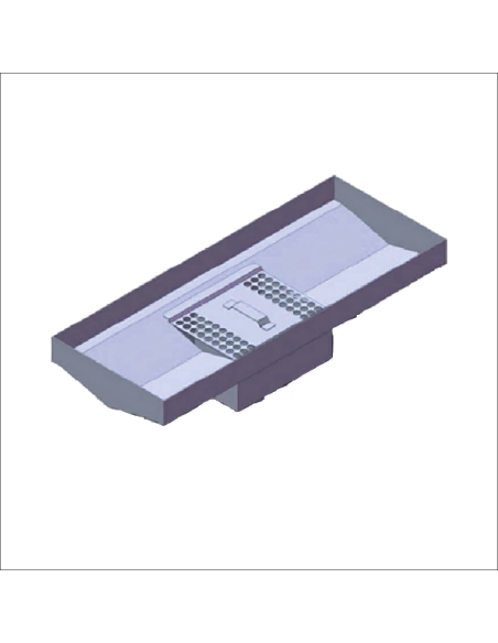 Canaleta Salida Vertical Con Sifón 239×600 mm