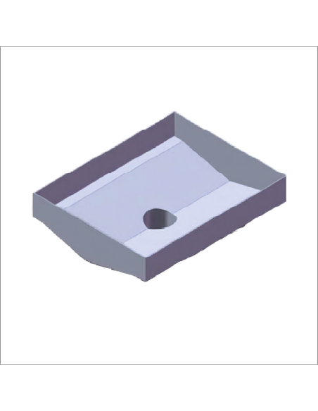 Vertical Direct Outlet Channel 239×600 mm | Pilsa