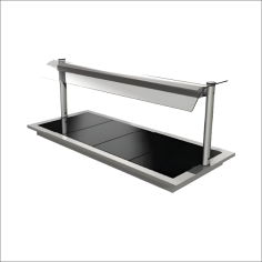 Expositor Caliente 4×1/1 Gn Counterline