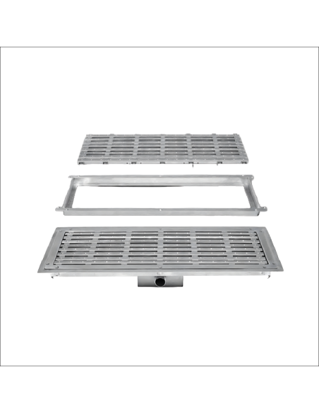 Vinyl Floor Horizontal Channel 1200×239 mm | Pilsa