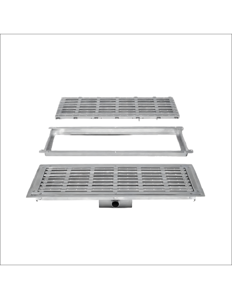 Canaleta Suelo Vinílico Horizontal 900×239 mm