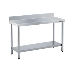 Mesa Mural Con Estante 2400×700×850 Gama 700