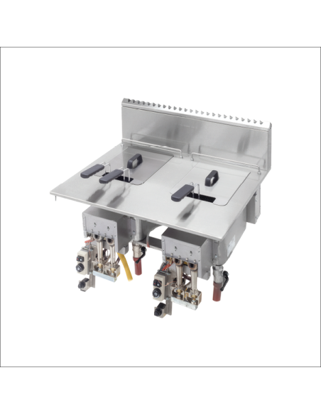 Gas Built-In Fryer Ntgas Flg2V17 | Pilsa