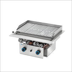 Volcanic Stone Gas Double Grill Ntgas | Pilsa