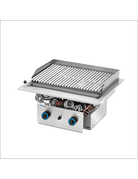 Volcanic Stone Gas Double Grill Ntgas | Pilsa