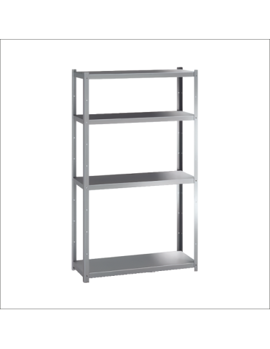 Stainless Steel Shelf 4 Levels 660×500×1800 Distform | Pilsa