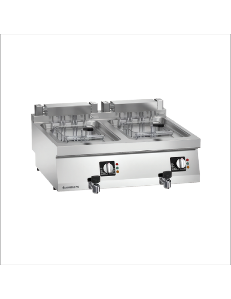 Electric Fryer 2 Tanks 11+11 L Icon700 Angelo Po | Pilsa