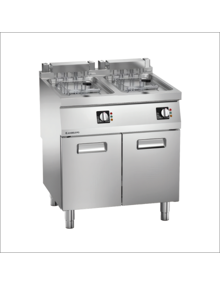 Freidora Eléctrica 2 Cubas 11+11 L Icon7000 Angelo Po