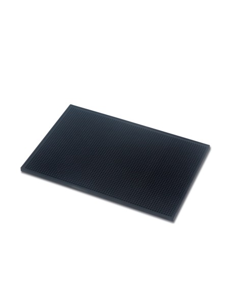 Alfombrilla de barra negra 45x30