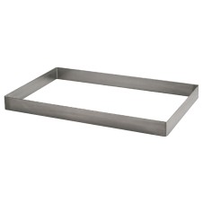 Aro opéra inox sin revestimiento 57x37x6 cm fijo Pro.cooker