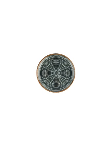 Plato Llano Redondo Porcelana Gris 17 Cm Hypnosis Gris Porland