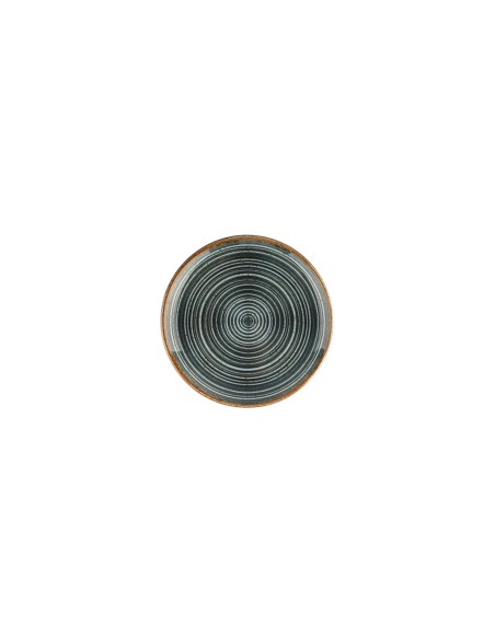 Plato Llano Redondo Porcelana Gris 17 Cm Hypnosis Gris Porland
