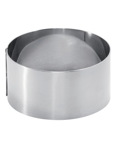 Aro para mousse inox sin revestimiento Ø 7