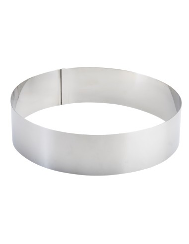 Aro inox sin revestimiento Ø 24 cm 6 cm Pro.cooker