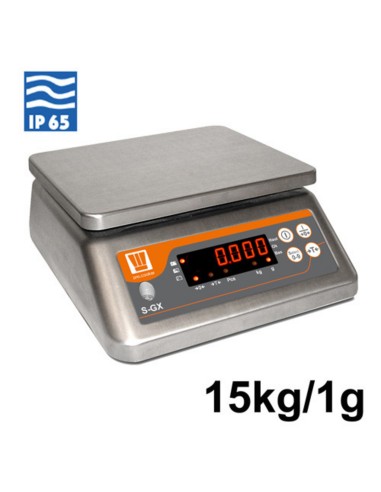 Balanza de laboratorio 15 kg 1 °C 230v Pro.cooker