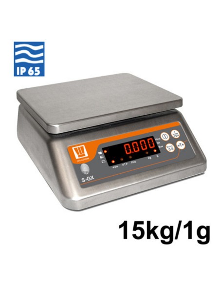 Balanza de laboratorio 15 kg 1 °C 230v Pro.cooker