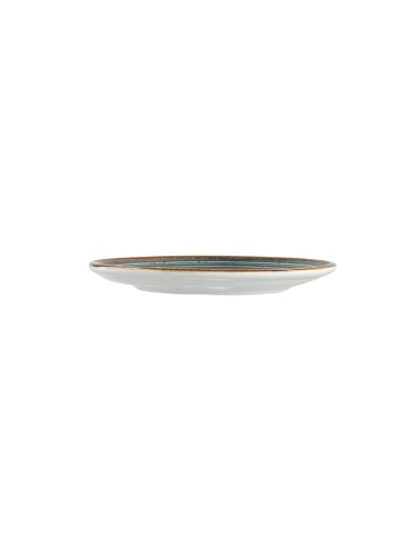Plato Llano Redondo Porcelana Gris 21 Cm Hypnosis Gris Porland