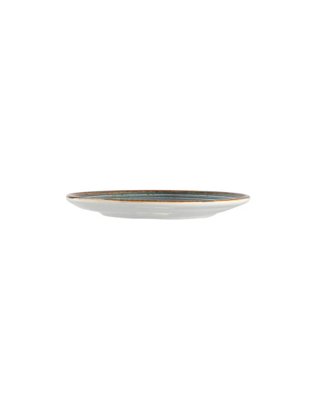 Plato Llano Redondo Porcelana Gris 21 Cm Hypnosis Gris Porland