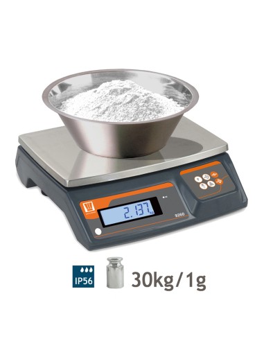 Balanza de laboratorio 30 kg 1 °C 230v Pro.cooker