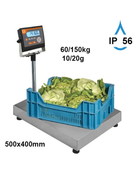 Báscula de recepción 150 kg 20 °C 230v Pro.cooker