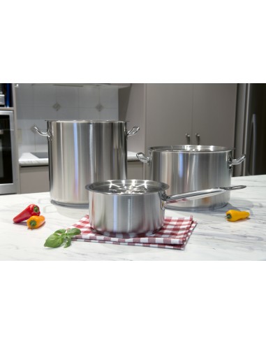 Cazo inox Ø 12 cm 6 cm 0,7 L Ecoplus Pro.cooker