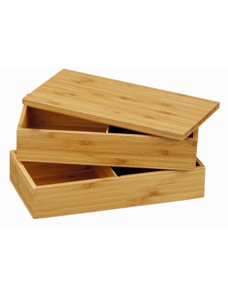 Bento bambú 26x13x11 cm Pro.mundi