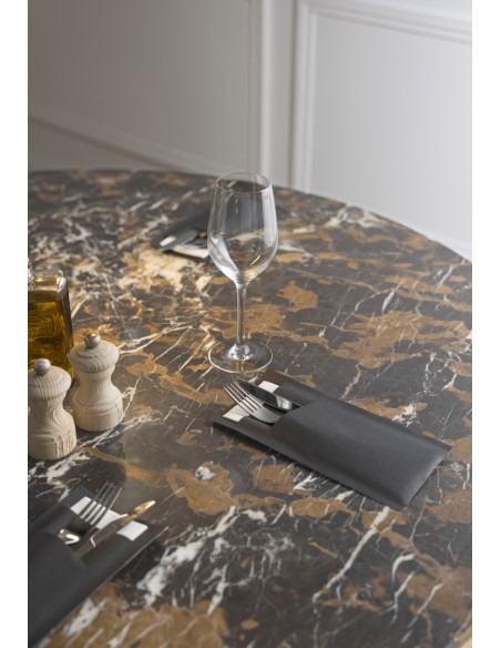 Bolsa de papel negra 23